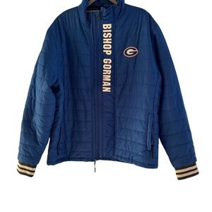 Bishop Gorman Colosseum Men's Jacket Las Vegas High School Size L Colosseum Blue